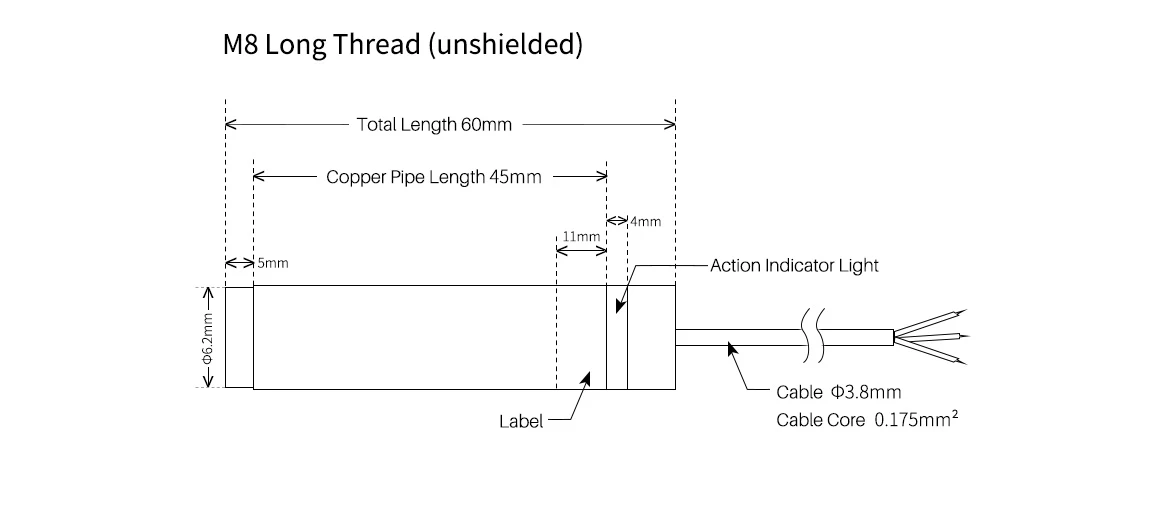 8mm inductive sensor 7
